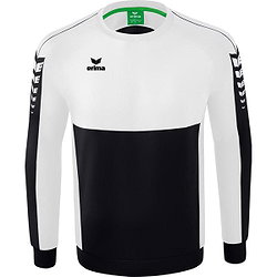 Erima Six Wings Sweat-Shirt Hommes - Noir / Blanc