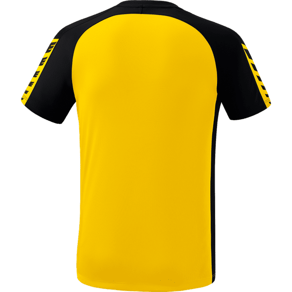 Erima Six Wings T-Shirt Kinderen - Geel / Zwart