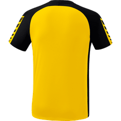 Voorvertoning: Erima Six Wings T-Shirt Kinderen - Geel / Zwart