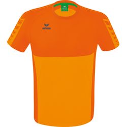 Voorvertoning: Erima Six Wings T-Shirt Kinderen - New Orange / Oranje