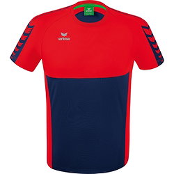 Erima Six Wings T-Shirt Enfants - New Navy / Rouge