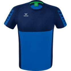 Voorvertoning: Erima Six Wings T-Shirt Kinderen - New Royal / New Navy