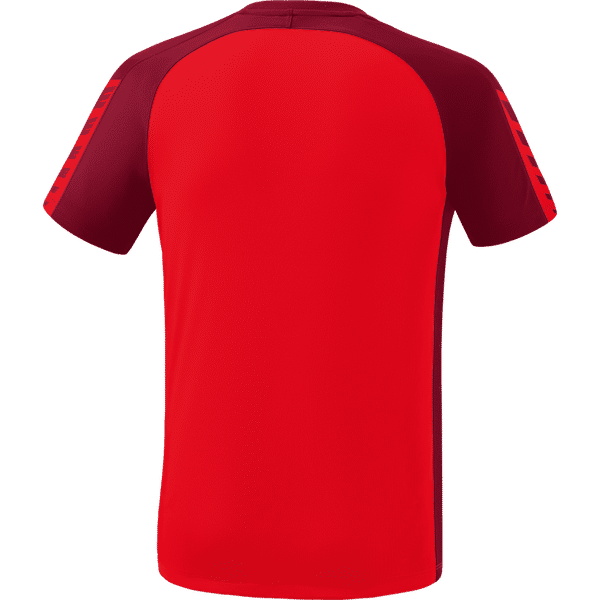 Erima Six Wings T-Shirt Kinderen - Rood / Bordeaux