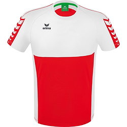 Erima Six Wings T-Shirt Heren - Rood / Wit