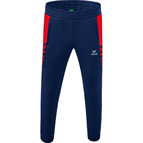 Erima Six Wings Pantalon Worker Hommes - New Navy / Rouge