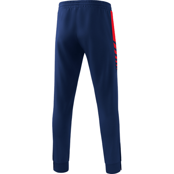 Erima Six Wings Pantalon Worker Hommes - New Navy / Rouge