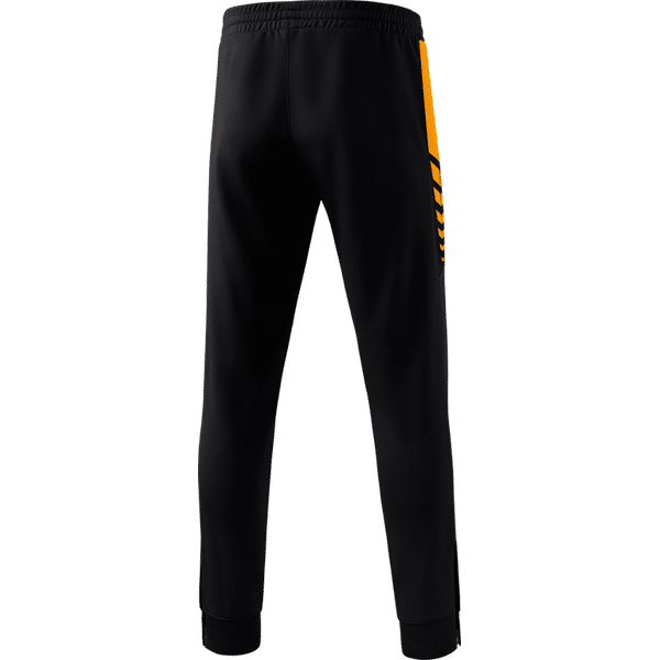 Six Wings Pantalon Worker Hommes - Noir / New Orange