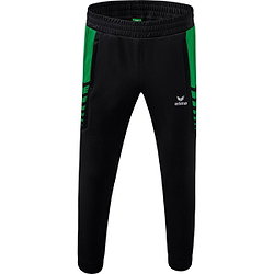 Erima Six Wings Pantalon Worker Femmes - Noir / Emeraude