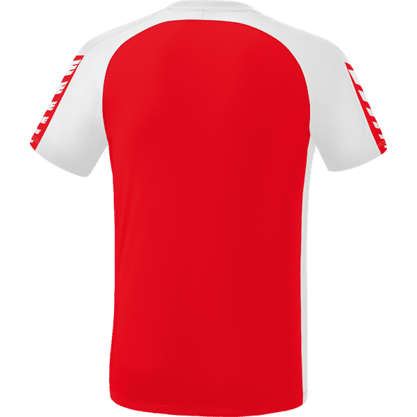 Six Wings Polo Hommes - Rouge / Blanc