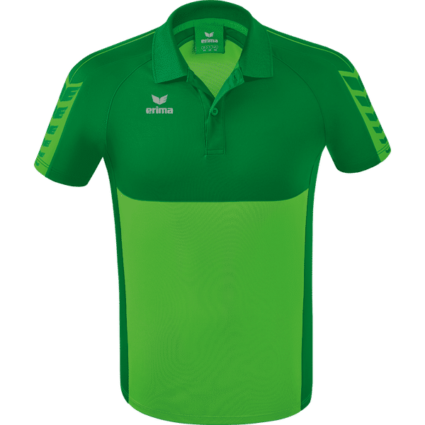 Erima Six Wings Polo Heren - Green / Smaragd