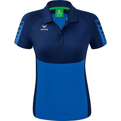 Erima Six Wings Poloshirt Damen - New Royal / New Navy