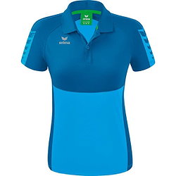 Erima Six Wings Poloshirt Damen - Curacao