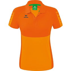 Erima Six Wings Polo Femmes - New Orange / Orange