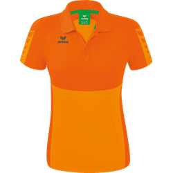 Voorvertoning: Erima Six Wings Polo Dames - New Orange / Oranje