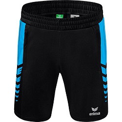 Erima Six Wings Worker Shorts Herren - Schwarz / Curacao