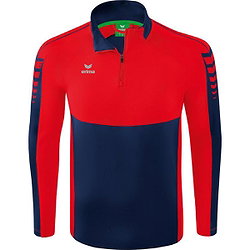Erima Six Wings Top D’Entraînement Enfants - New Navy / Rouge