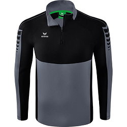 Erima Six Wings Trainingstrui Heren - Slate Grey / Zwart