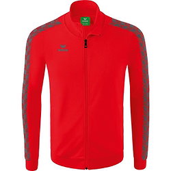 Erima Essential Team Tracktop Jack Enfants - Rouge / Slate Grey
