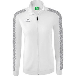 Erima Essential Team Tracktop Jack Femmes - Blanc / Monument Grey