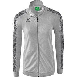 Erima Essential Team Tracktop Jack Dames - Licht Grey Melange / Slate Grey