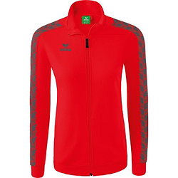 Erima Essential Team Tracktop Jack Damen - Rot / Slate Grey