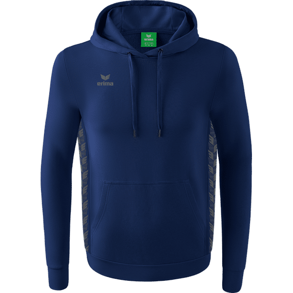 Erima Essential Team Sweatshirt Met Capuchon Kinderen - New Navy / Slate Grey