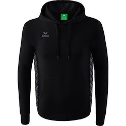 Erima Essential Team Sweatshirt Met Capuchon Kinderen - Zwart / Slate Grey