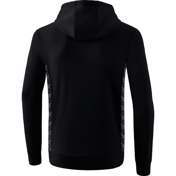 Erima Essential Team Sweatshirt Met Capuchon Kinderen - Zwart / Slate Grey