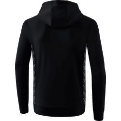 Voorvertoning: Erima Essential Team Sweatshirt Met Capuchon Kinderen - Zwart / Slate Grey