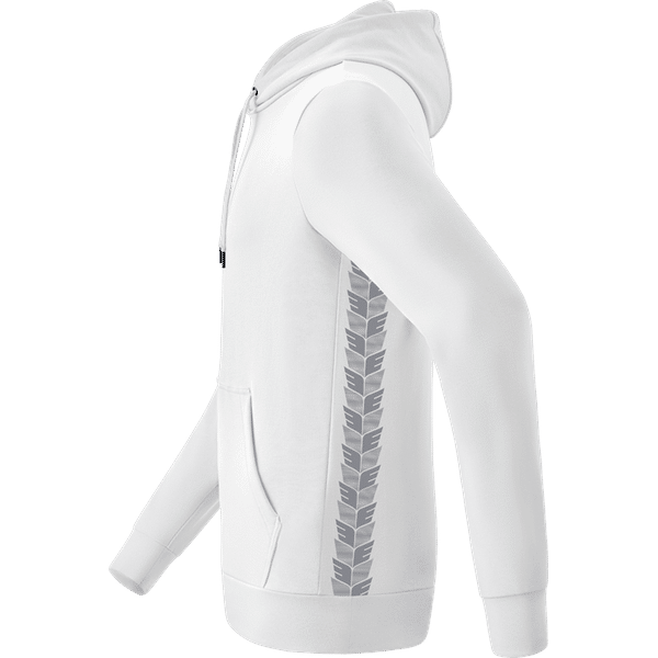 Erima Essential Team Sweatshirt Met Capuchon Heren - Wit / Monument Grey