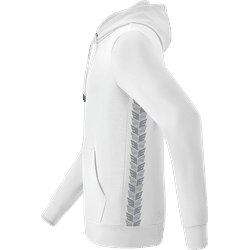 Voorvertoning: Erima Essential Team Sweatshirt Met Capuchon Heren - Wit / Monument Grey