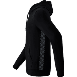 Voorvertoning: Erima Essential Team Sweatshirt Met Capuchon Heren - Zwart / Slate Grey