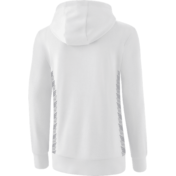 Erima Essential Team Sweatshirt Met Capuchon Dames - Wit / Monument Grey