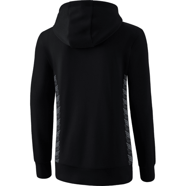 Erima Essential Team Sweatshirt Met Capuchon Dames - Zwart / Slate Grey