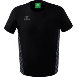 Voorvertoning: Erima Essential Team T-Shirt Kinderen - Zwart / Slate Grey