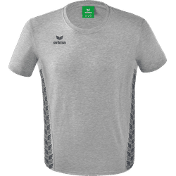 Voorvertoning: Erima Essential Team T-Shirt Heren - Licht Grey Melange / Slate Grey