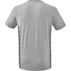 Voorvertoning: Erima Essential Team T-Shirt Heren - Licht Grey Melange / Slate Grey