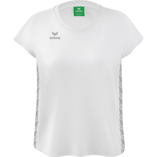 Erima Essential Team T-Shirt Dames - Wit / Monument Grey