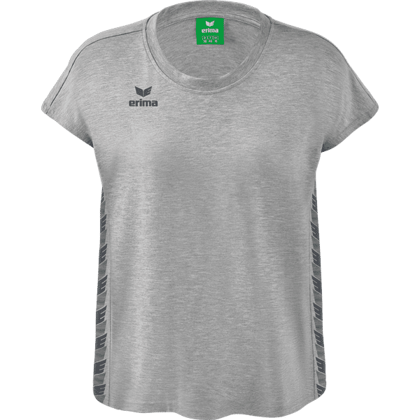 Essential Team T-Shirt Femmes - Gris Clair Mélange / Slate Grey