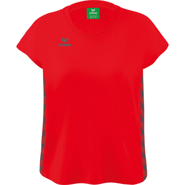 Erima Essential Team T-Shirt Femmes - Rouge / Slate Grey