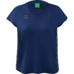 Présentation: Erima Essential Team T-Shirt Femmes - New Navy / Slate Grey