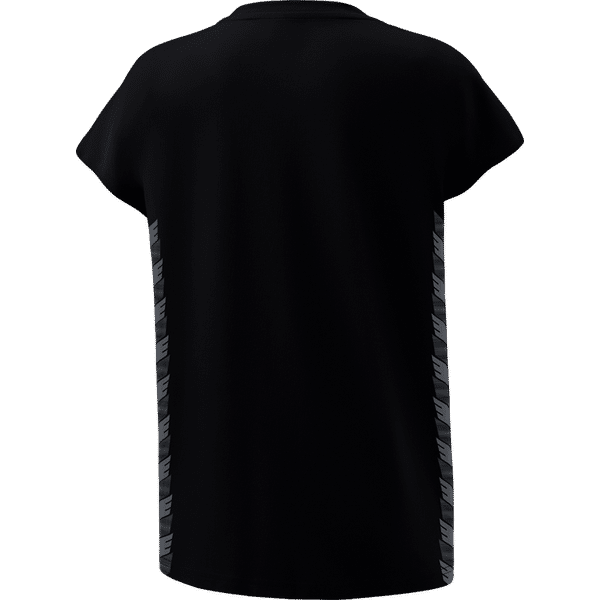 Erima Essential Team T-Shirt Dames - Zwart / Slate Grey