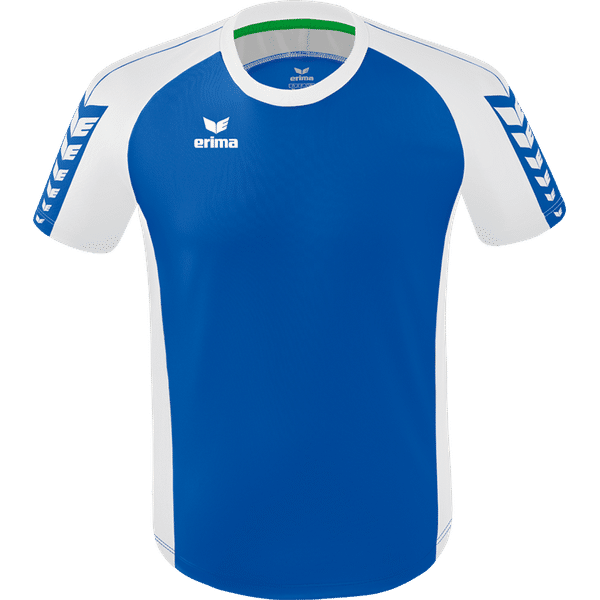 Erima Six Wings Maillot Manches Courtes Enfants - New Royal / Blanc