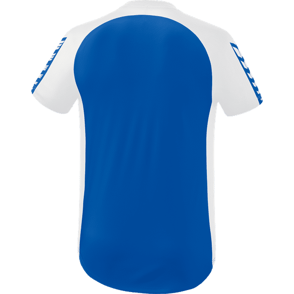Erima Six Wings Maillot Manches Courtes Enfants - New Royal / Blanc