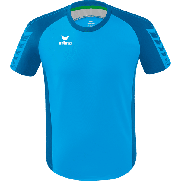 Erima Six Wings Maillot Manches Courtes Hommes - Curaçao
