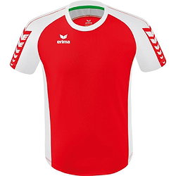 Erima Six Wings Maillot Manches Courtes Hommes - Rouge / Blanc