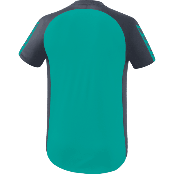 Erima Six Wings Maillot Manches Courtes Hommes - Columbia / Slate Grey