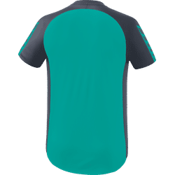 Présentation: Six Wings Maillot Manches Courtes Hommes - Columbia / Slate Grey