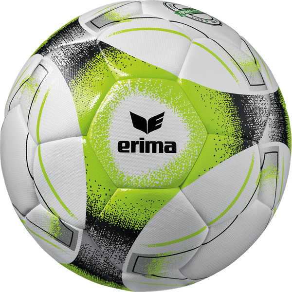Erima Hybrid Lite 350 (Size 4) Ballon Light - Blanc / Lime Pop
