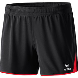 Erima 5-Cubes Short Femmes - Noir / Rouge